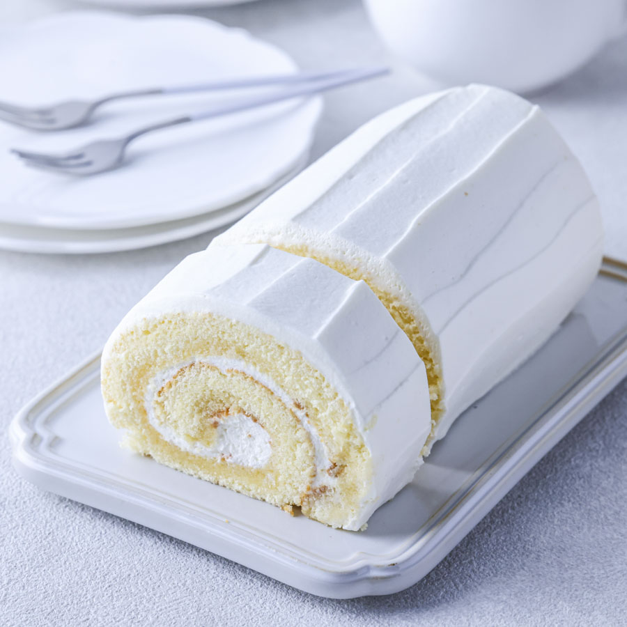 材料3つ!スポンジシートで作る基本のロールケーキ