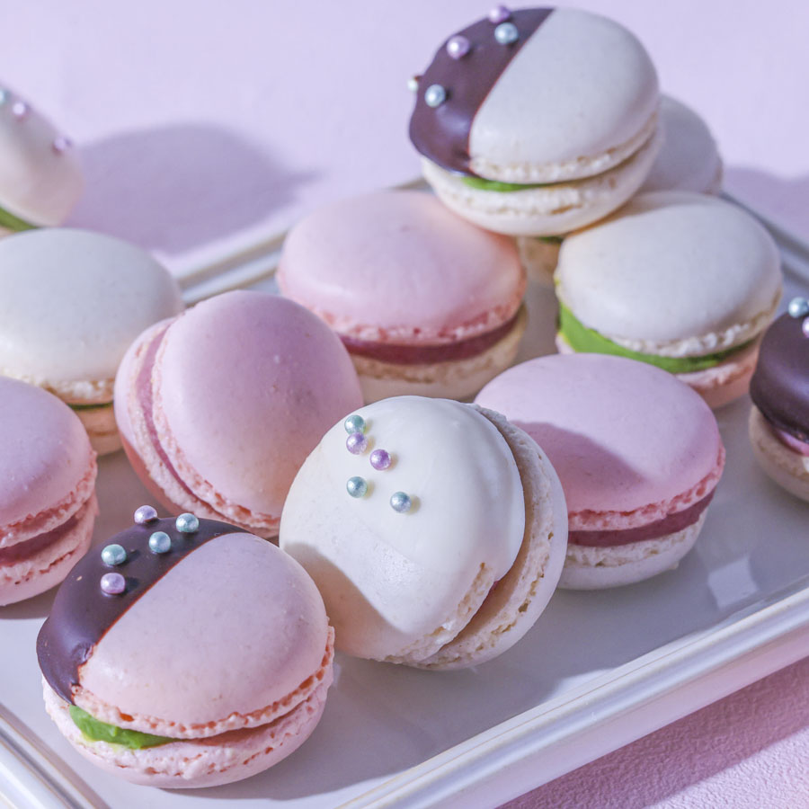 2色のときめきマカロン