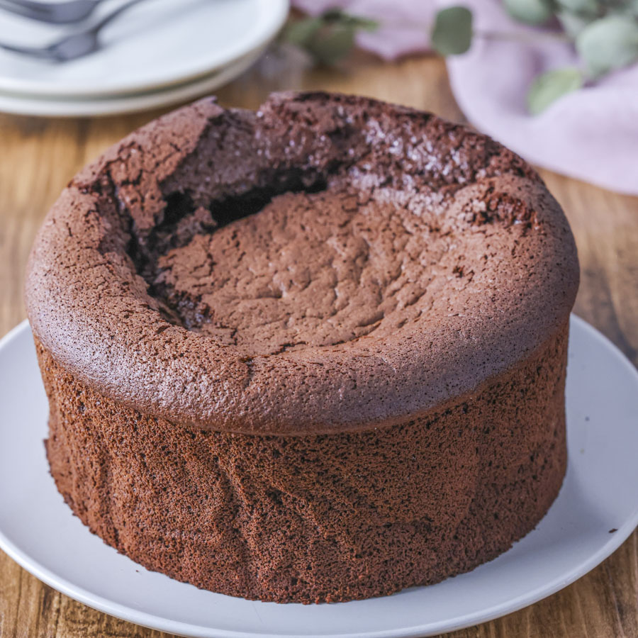 アーモンドミルクで作るガトーショコラ