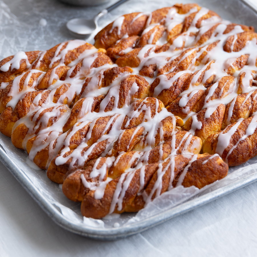 ちぎって楽しい♩シナモンツイストブレッド