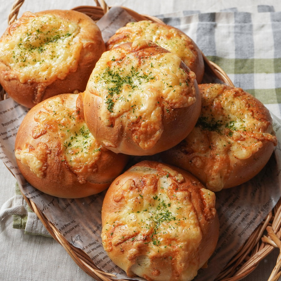 定番!とろけるチーズベーグル