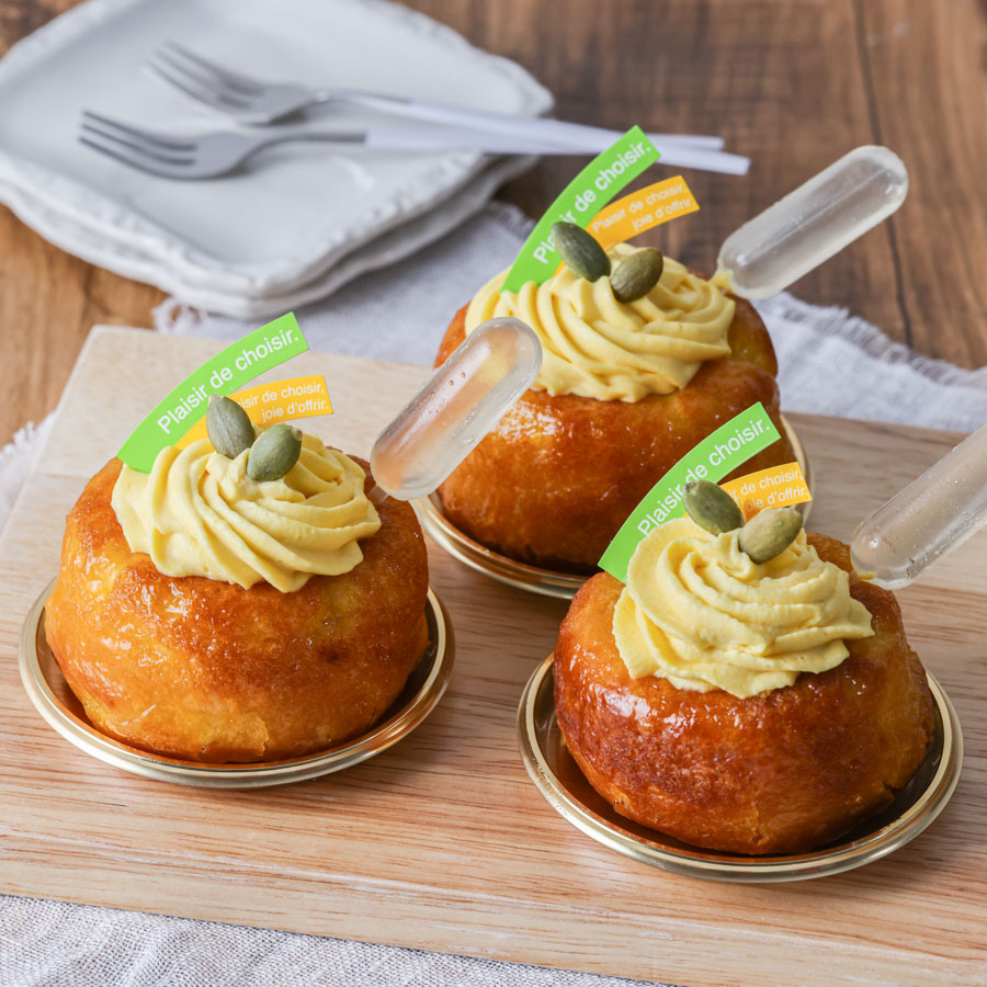 かぼちゃのサバラン