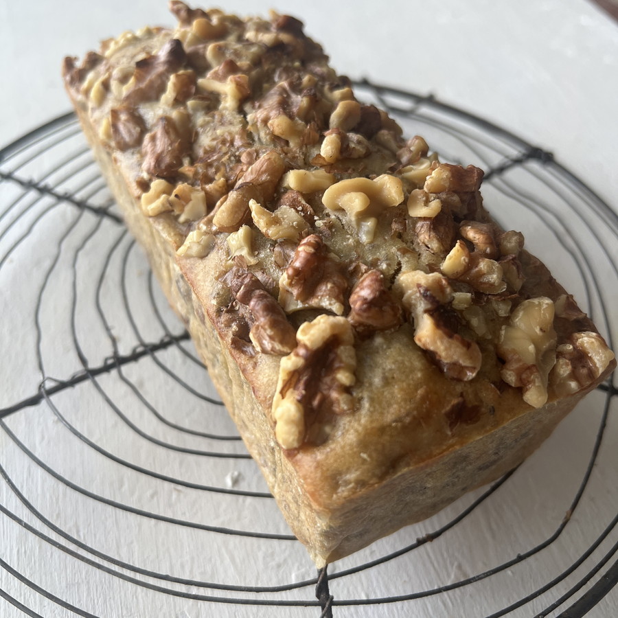 【バター&砂糖不使用】ヘルシーなバナナケーキ