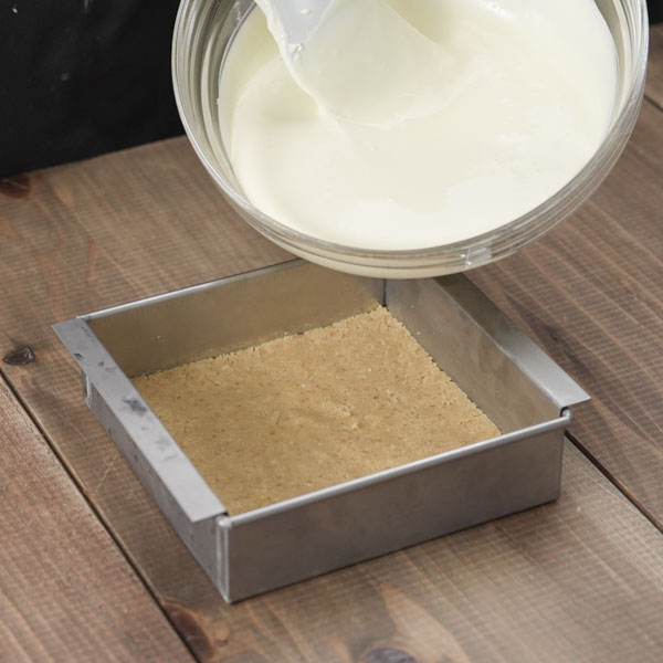 角型で焼く場合　　1