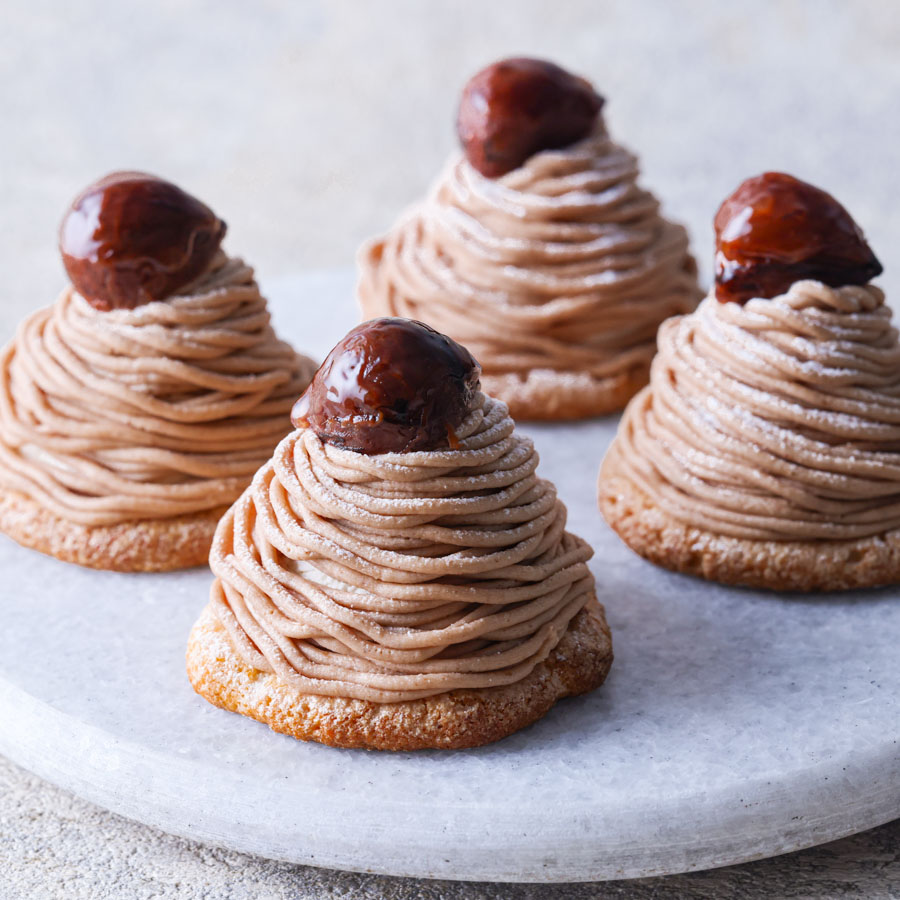 栗たっぷり!本格モンブラン