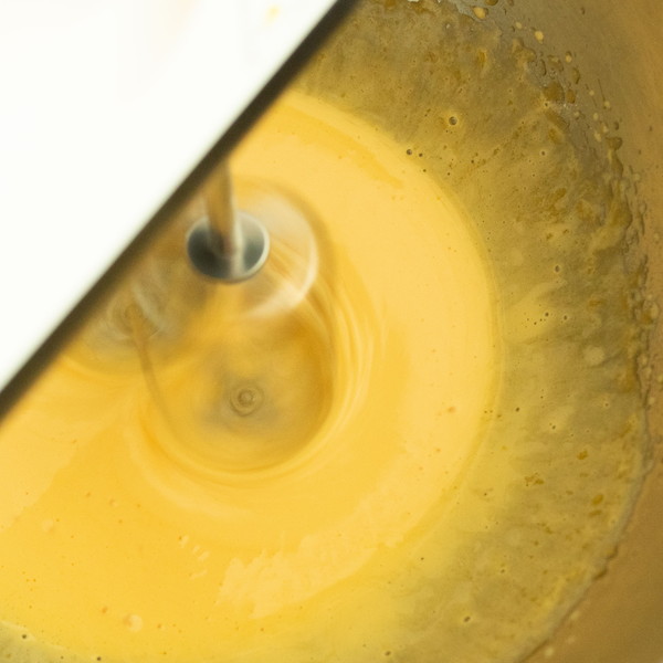 1　米粉のココアシートスポンジを作る