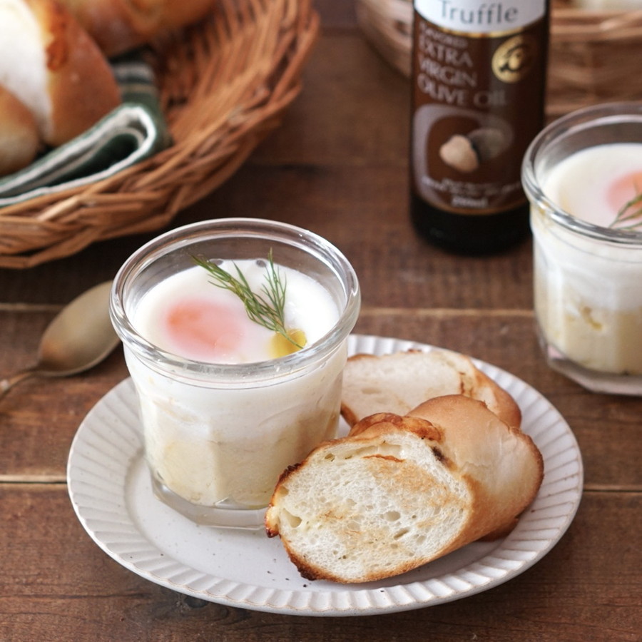 トリュフ香る 簡単エッグスラット