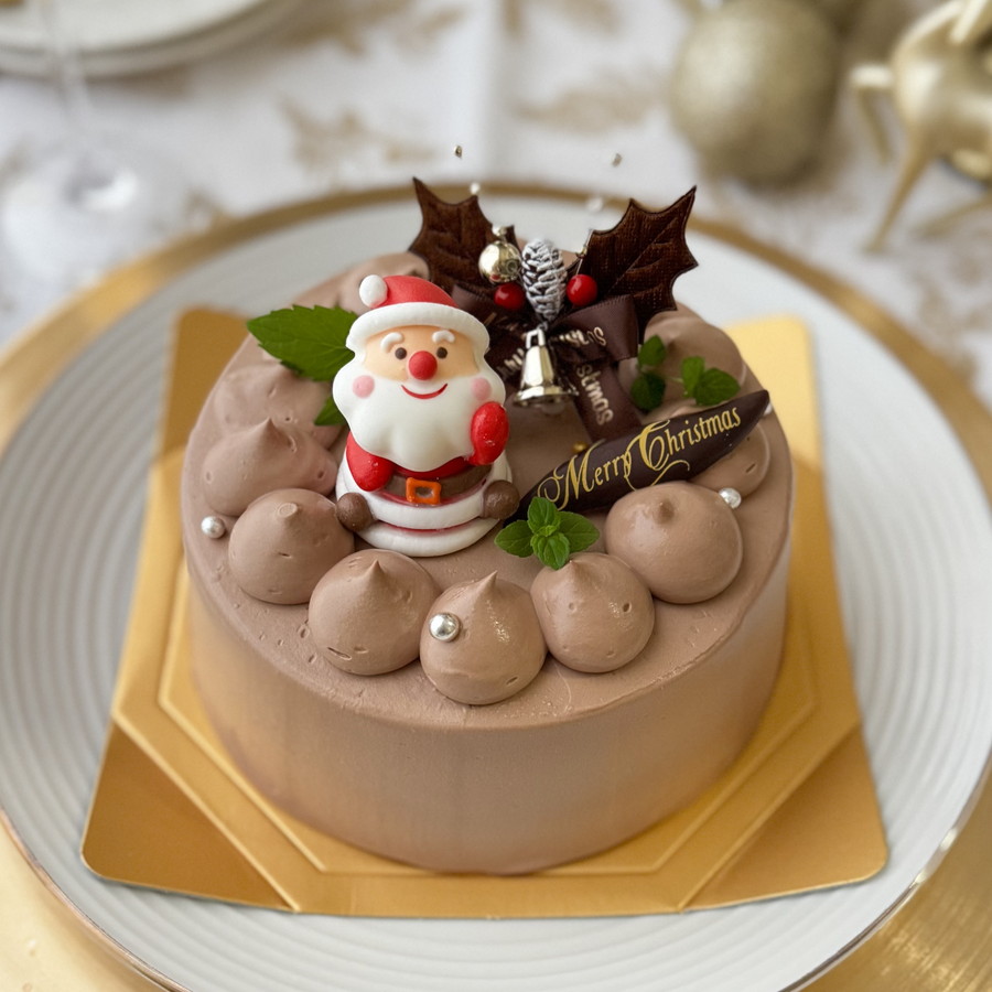 基本のチョコ生ケーキ