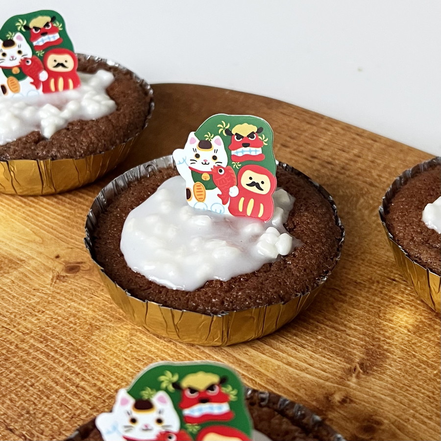 ミックス粉で作る!甘酒ブラウニー