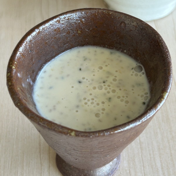 <お好みの甘酒で>