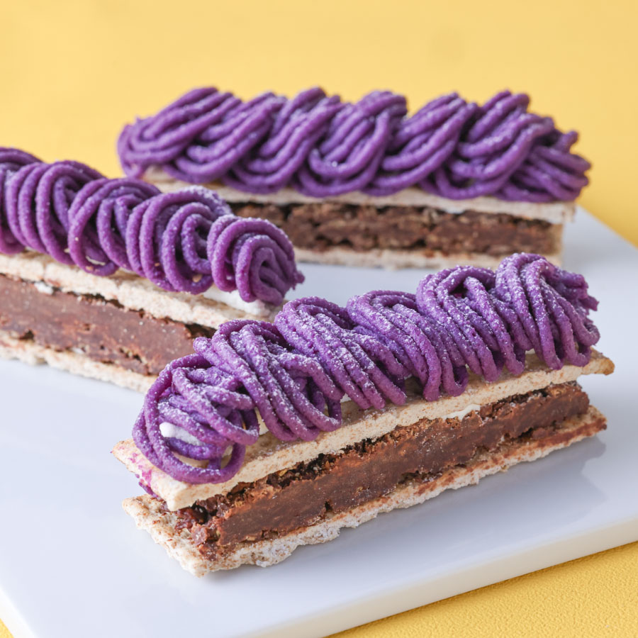 紫いものスティックモンブラン