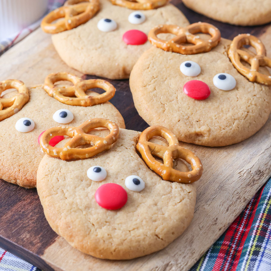 ピーナッツバターのトナカイクッキー | レシピ | 富澤商店 ピーナッツバターのトナカイクッキー | レシピ | 富澤商店