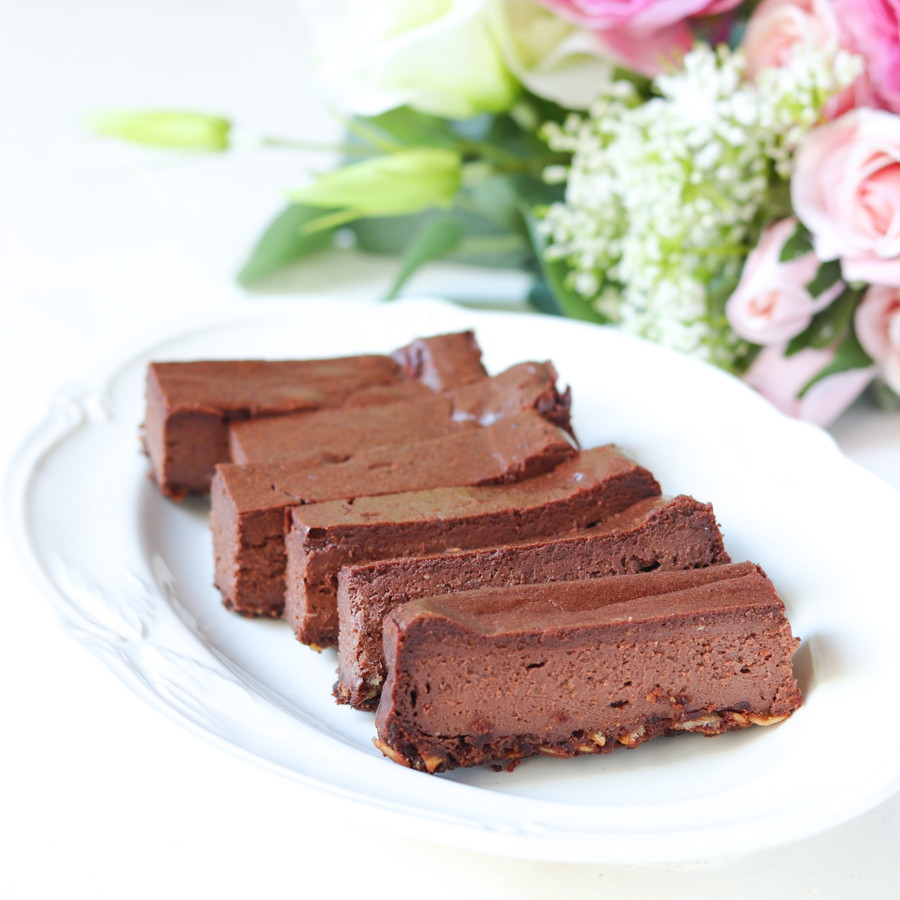 【グルテンフリー】ザクザク濃厚!Wチョコのなめらかチーズケーキ