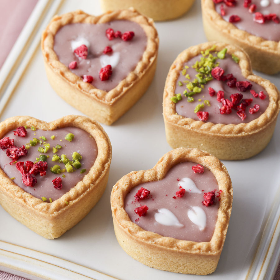 ルビーチョコレートのタルトショコラ