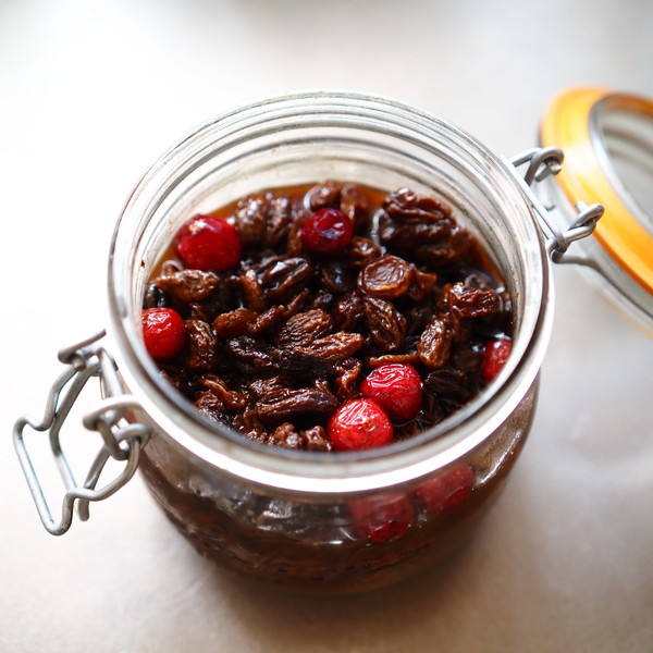 準備1　※漬け込みフルーツ