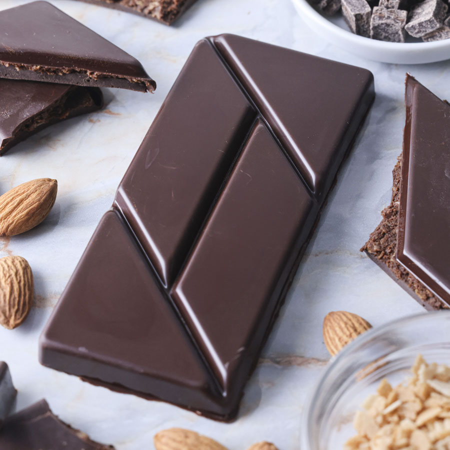 アーモンドのタブレットショコラ