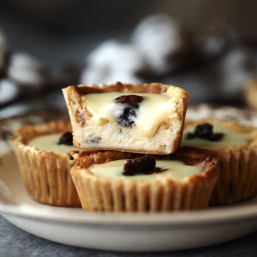 ラムレーズンの生チョコチーズケーキ