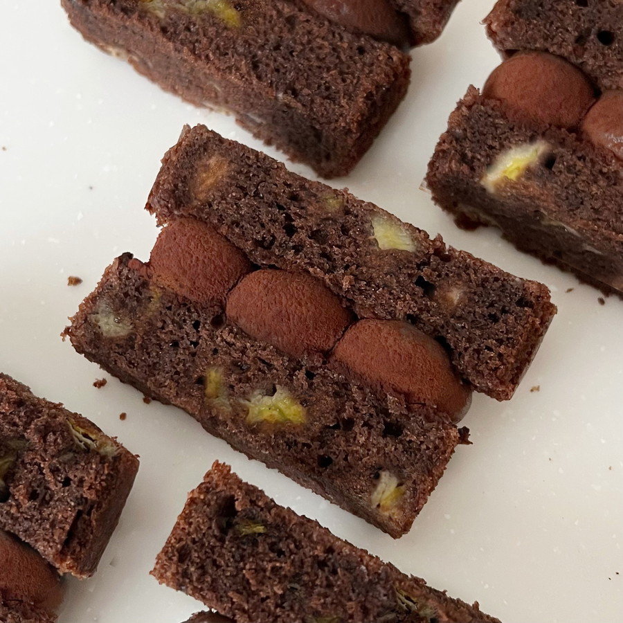 ミックス粉で簡単!チョコバナナケーキサンド