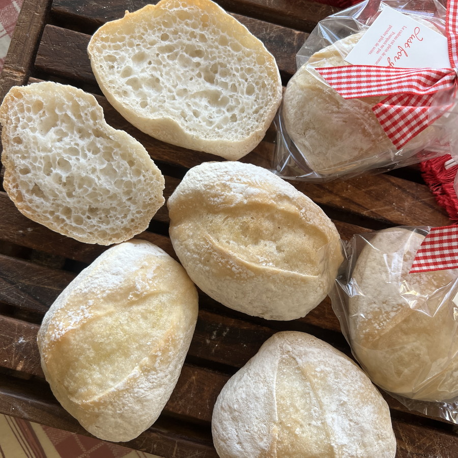 【グルテンフリー】米粉のチャバタ