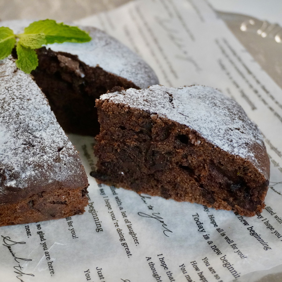 チョコミントブラウニー