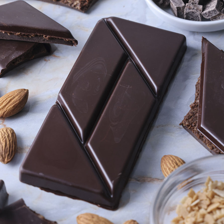 アーモンドのタブレットショコラ