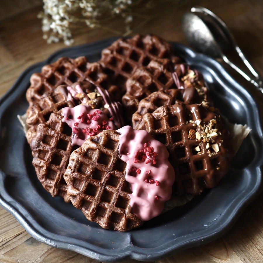 濃厚チョコレートワッフル