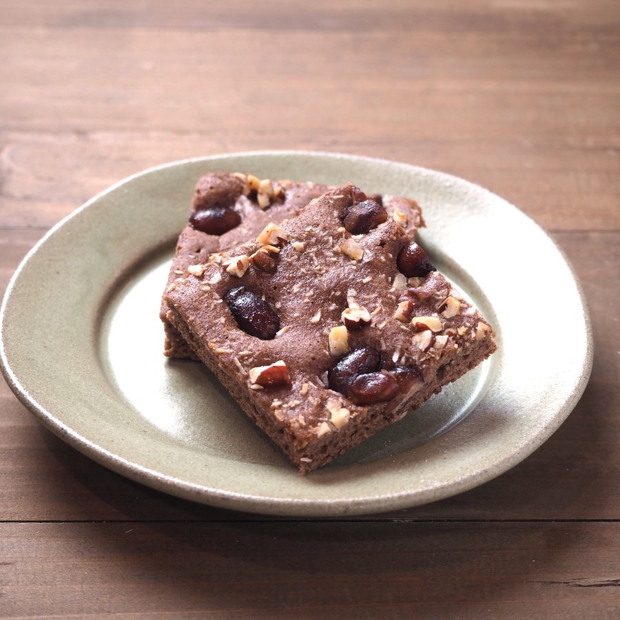 むっちり食感がたまらない!「ココアの松風」