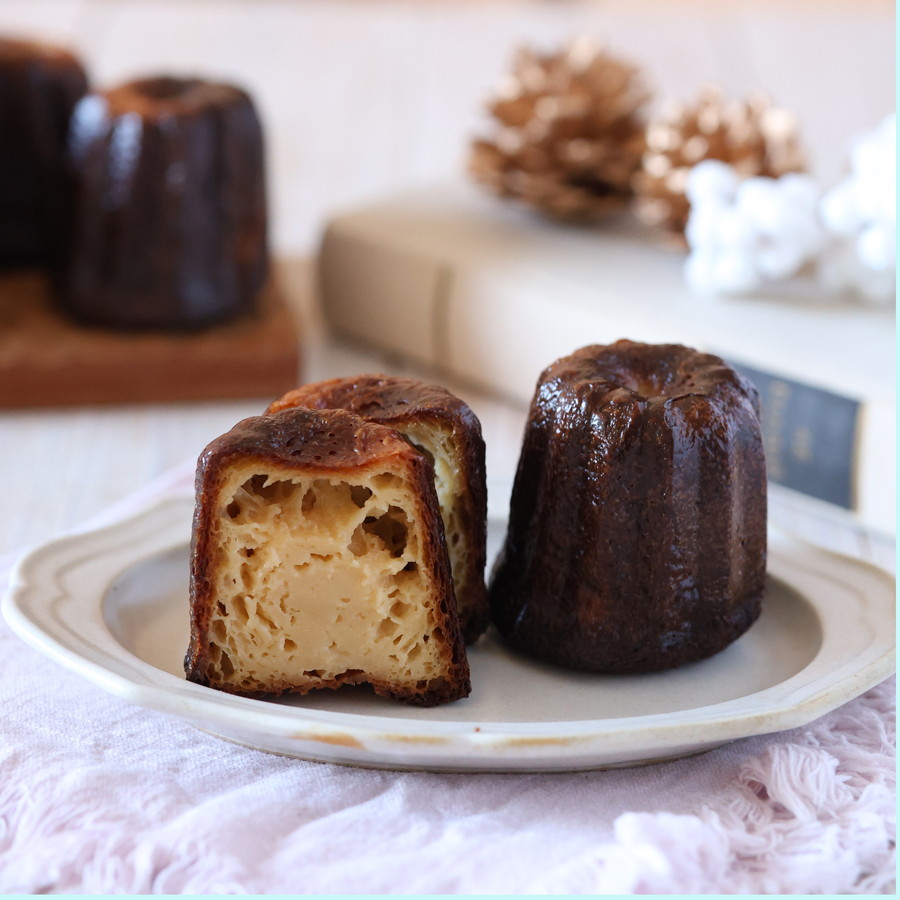 【グルテンフリー】混ぜてすぐ焼ける!米粉のカヌレ