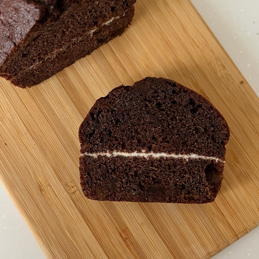 ミックス粉で簡単!フルーツチョコレートケーキ