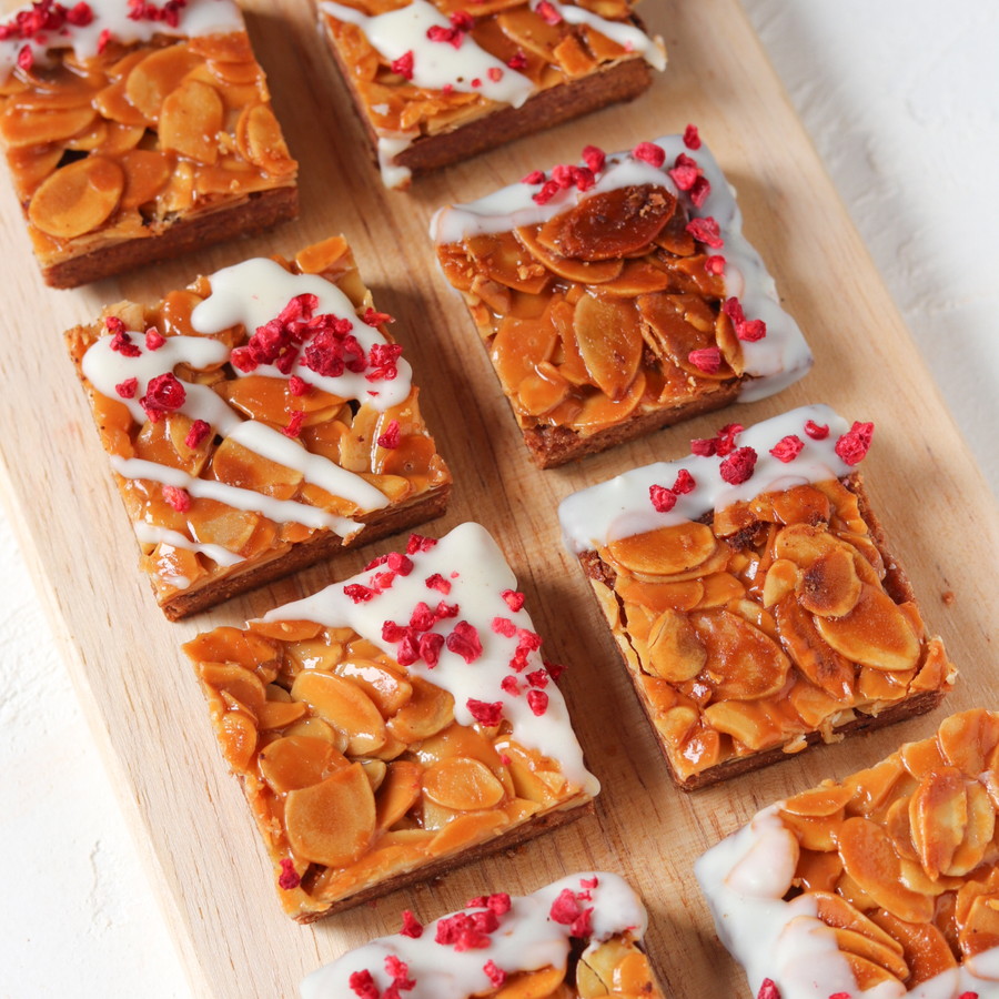 【グルテンフリー】ザクほろ!米粉のストロベリーフロランタン