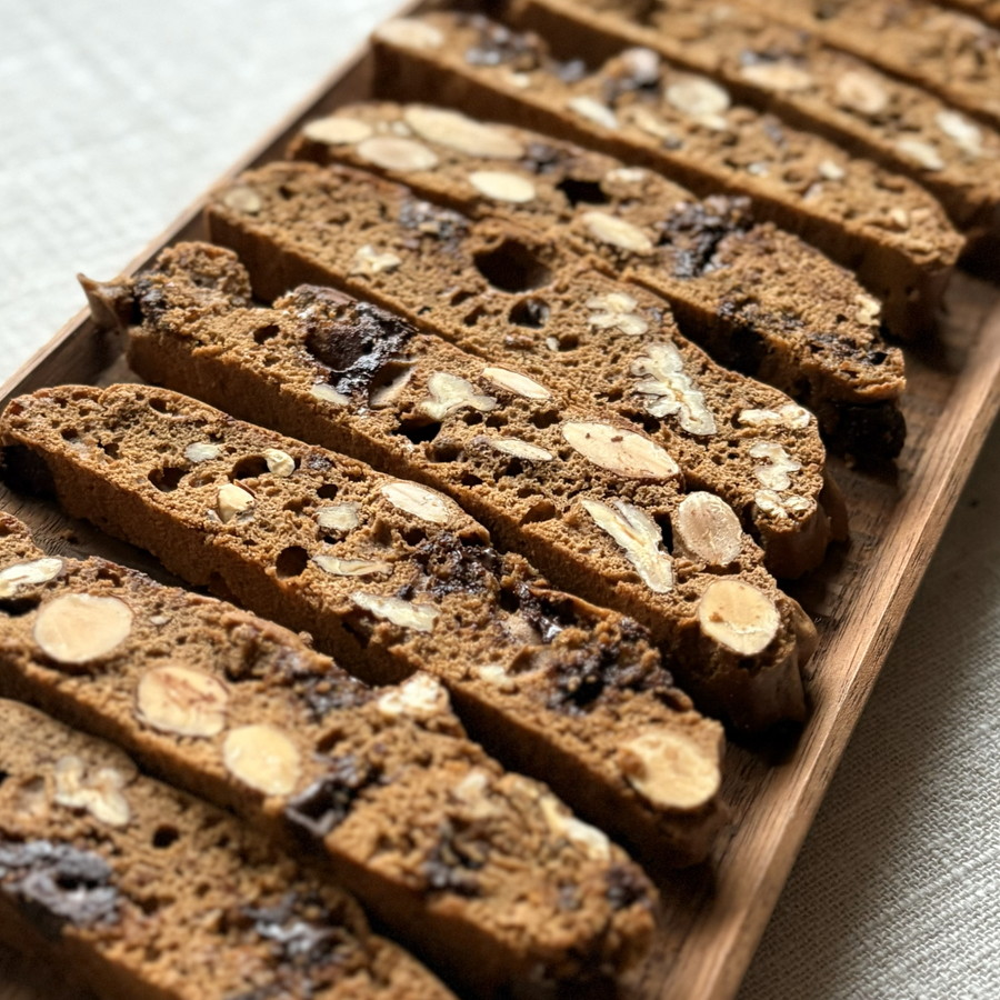 【グルテンフリー】こがしきな粉と米粉のビスコッティ