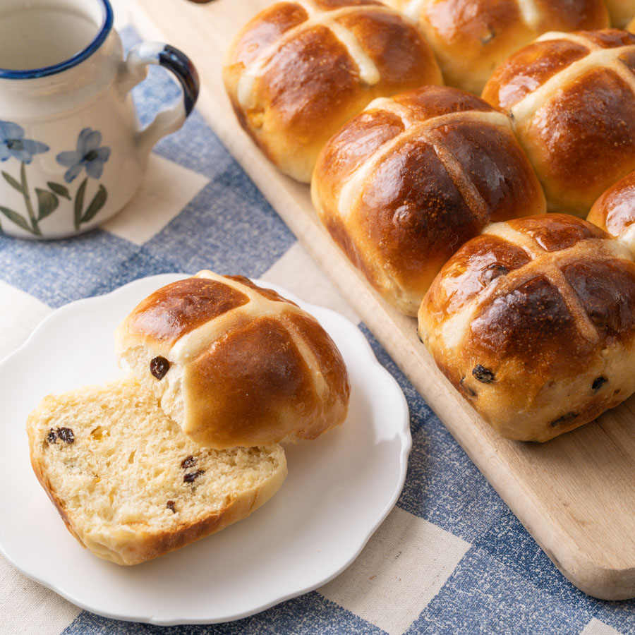 基本のホットクロスバンズ