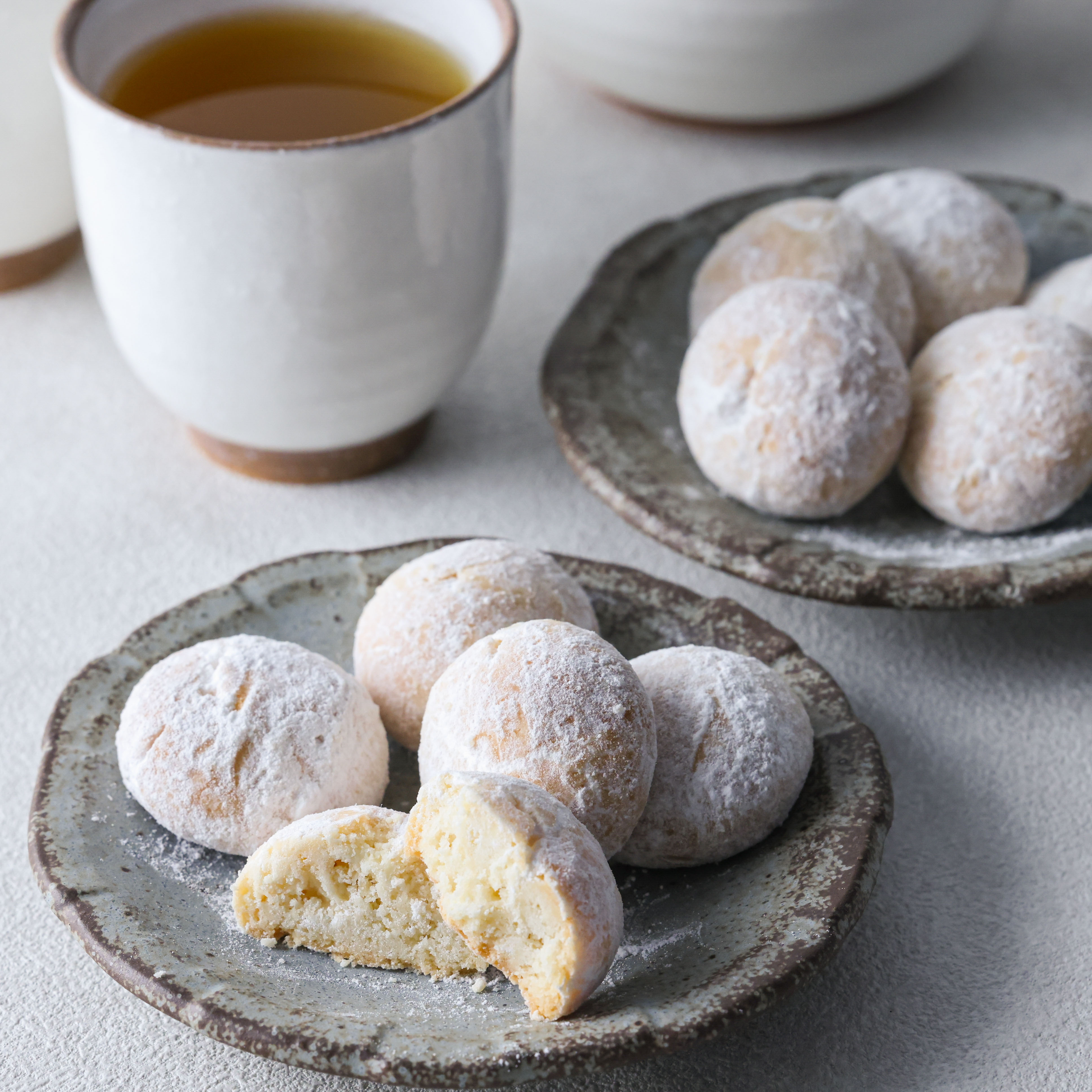 素朴な和三盆のブールドネージュ