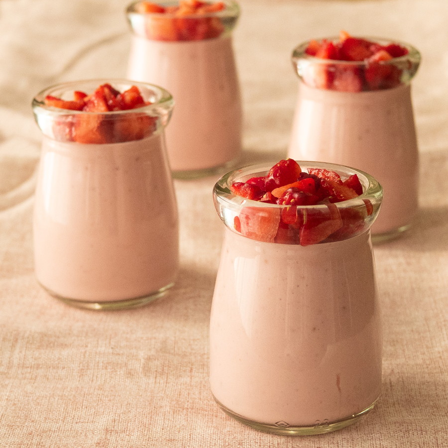 作業時間10分!いちごマスカルポーネムース