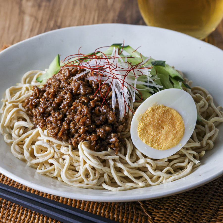 豆腐干絲のジャージャー麺