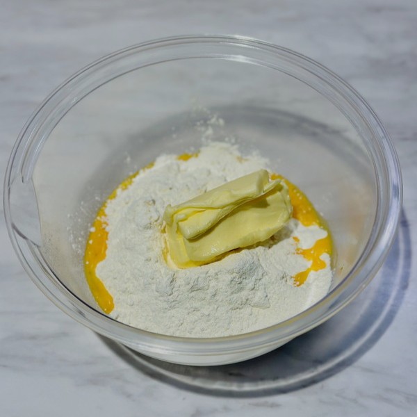 1　クッキー生地作り