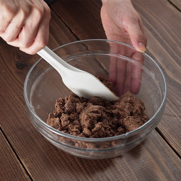 ココア生地の場合