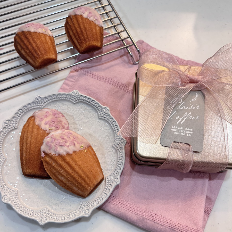春限定!桜づくしのマドレーヌ