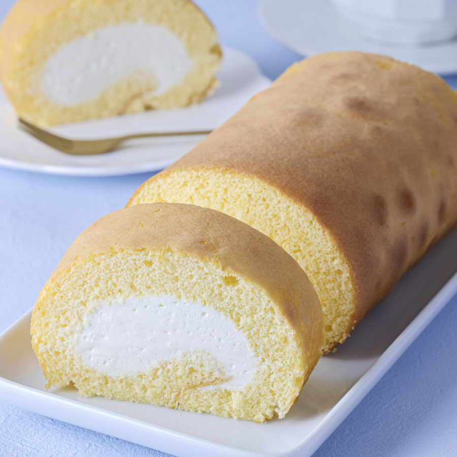 基本のロールケーキ(共立て)