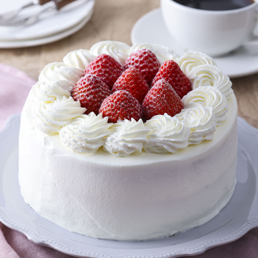 基本のショートケーキ