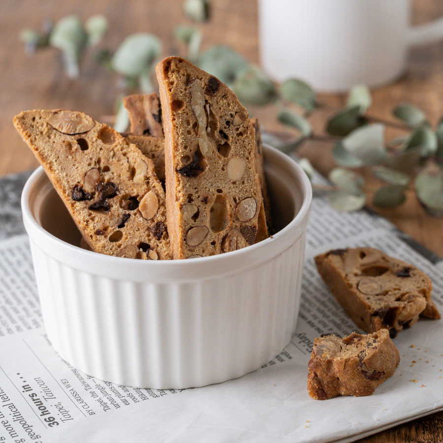 スペルト小麦のビスコッティ