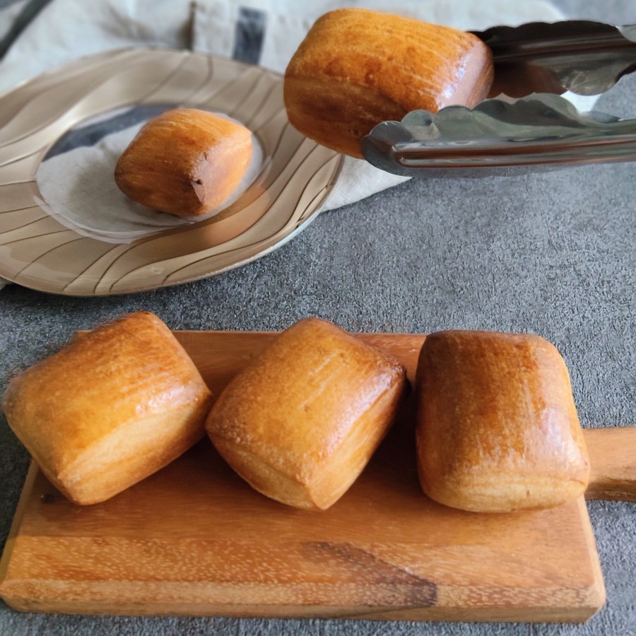 ホシノ天然酵母で作る　黒糖ミルクのパヴェ