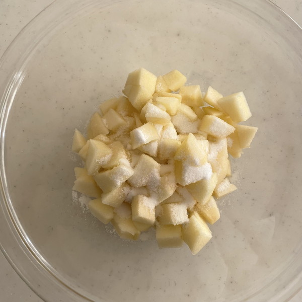 1　りんご煮を作る