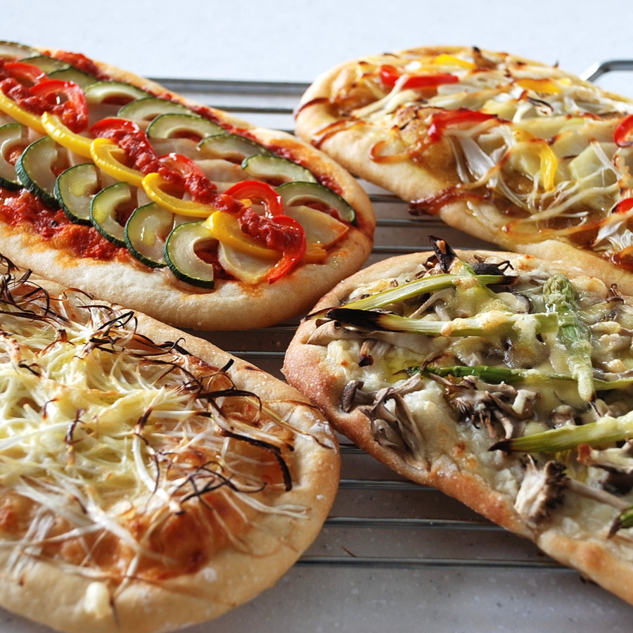 フードロス対策に!4種のソースで楽しむ　お好み具材のピザパーティー