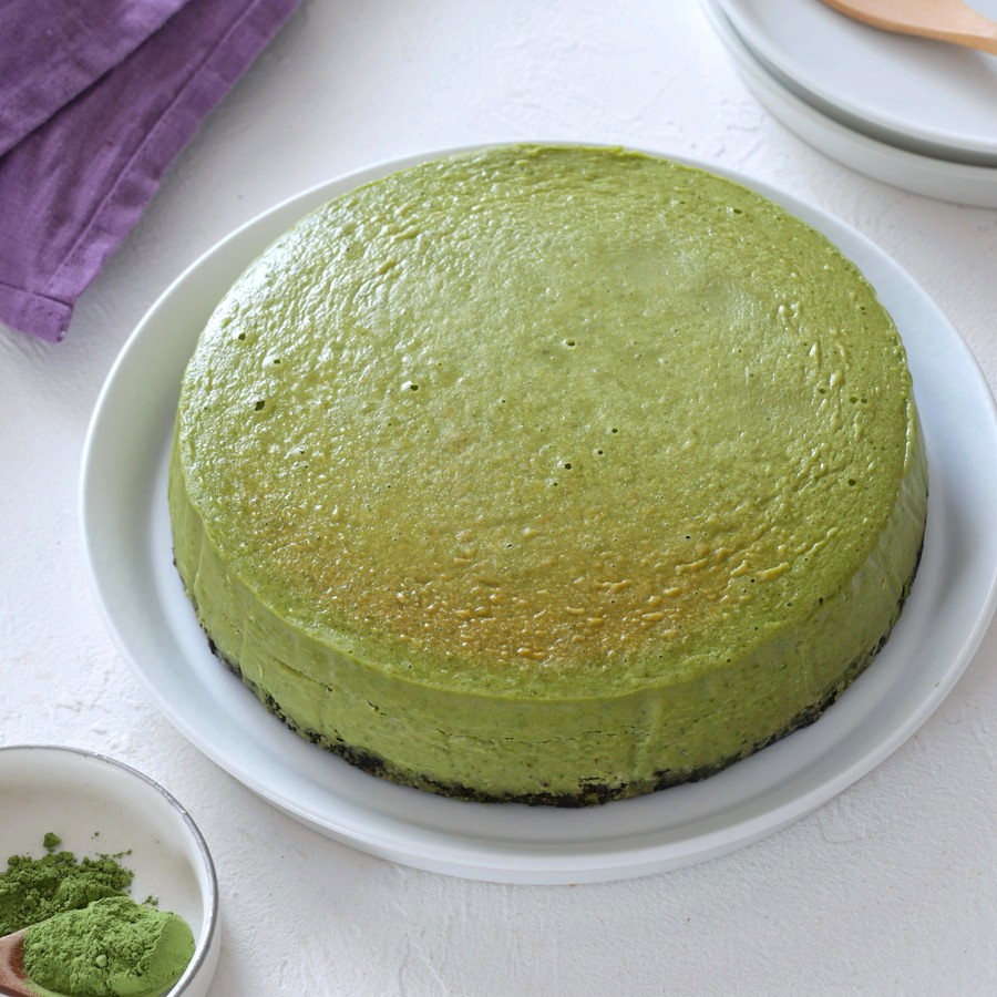 抹茶好きに贈る　濃厚抹茶のNYチーズケーキ
