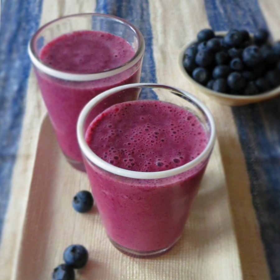 ブルーベリースムージー