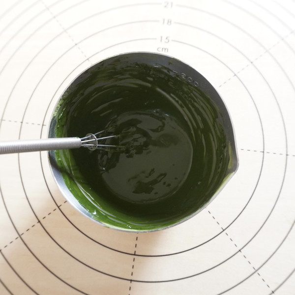 11　抹茶あんクリーム作り