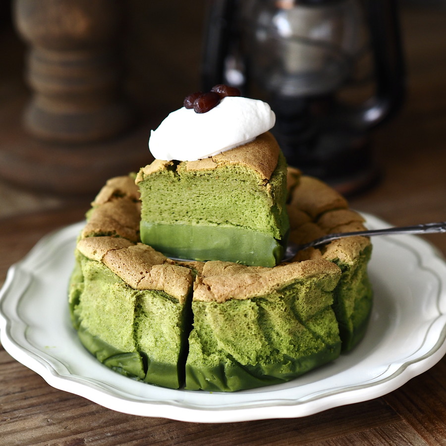 抹茶のマジックケーキ