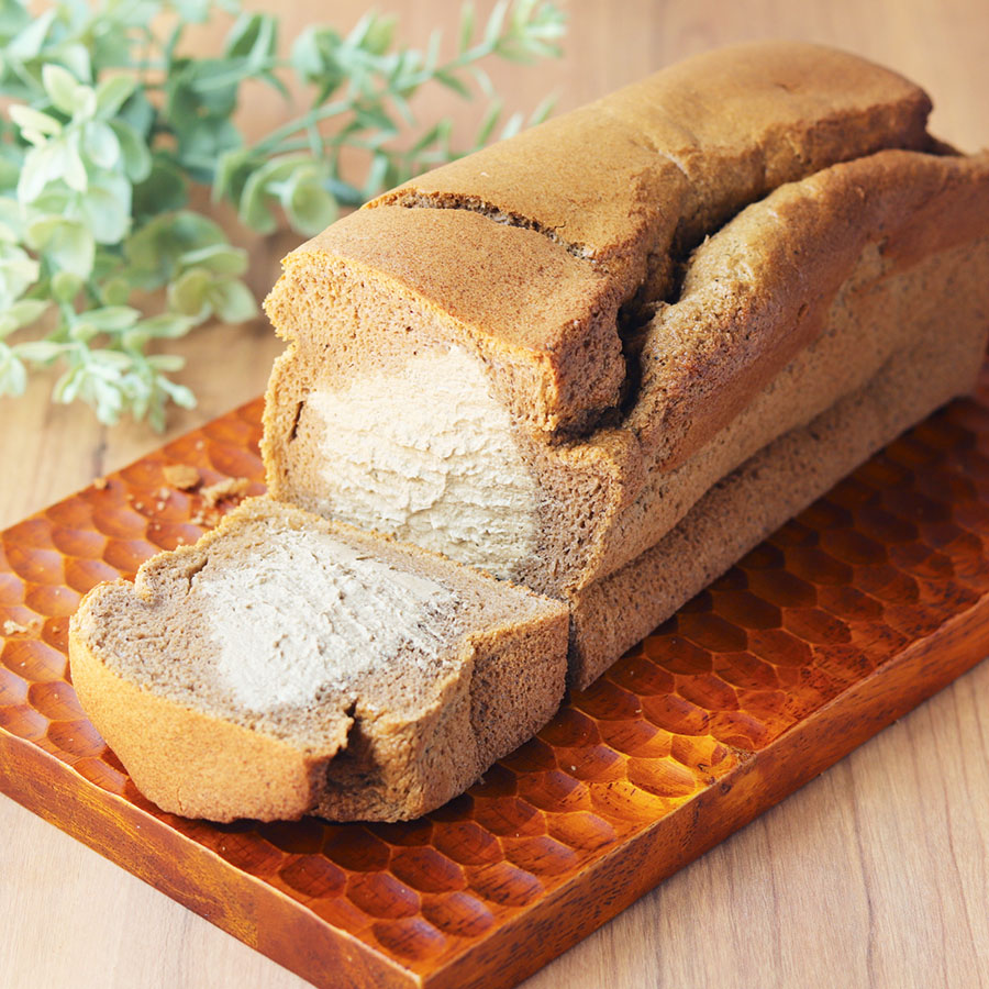 【グルテンフリー】ふわもち!米粉のほうじ茶生シフォン