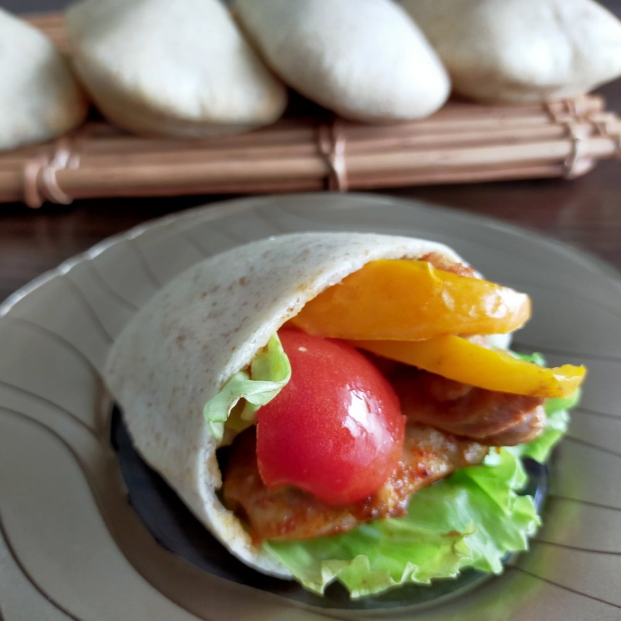 ホシノ天然酵母で作る　メキシカン風ピタパン
